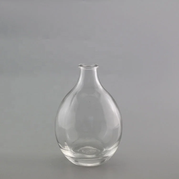 Lágrima de cristal de botella de vidrio de 750ml para la botella de Whisky