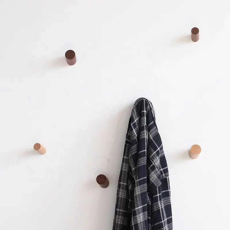 Customized Modern Style Sustainable Wall Hanging Hooks Wood Wall Hook, Natural wood color
Customized Modern Style Sustainable Wall Hanging Hooks Wood Wall Hook, Natural wood color