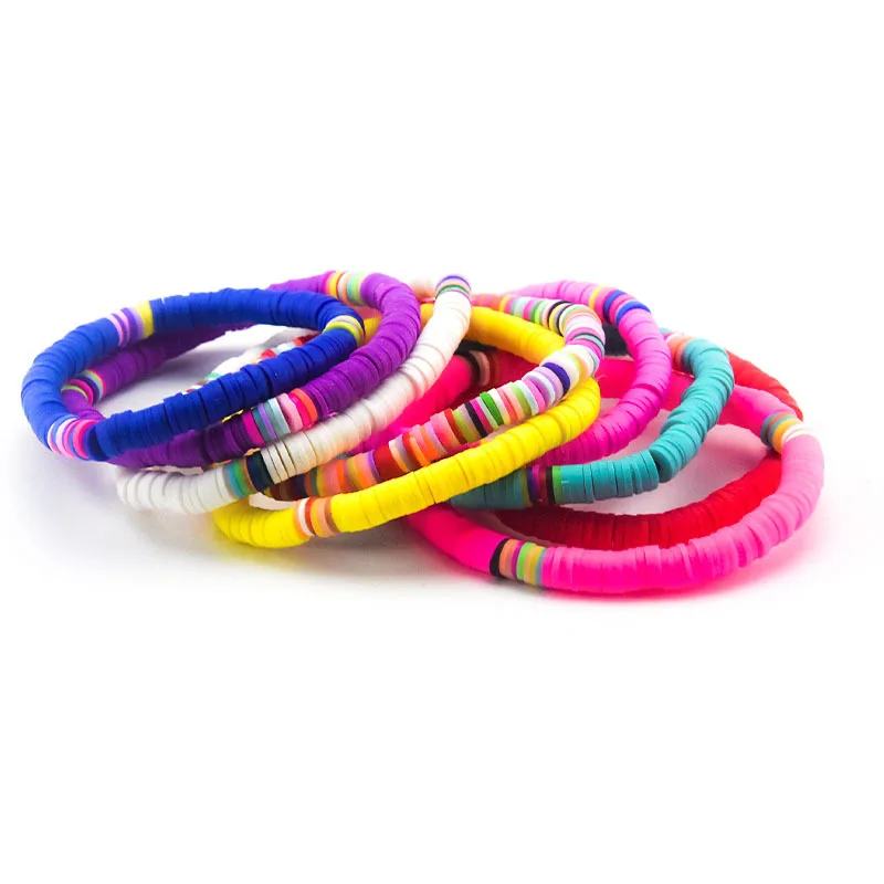 Colorful Heishi Beaded Surfer Bracelet & Bangle Disc Bead Bracelet Elastic Rope Surfer Bracelet Summer Fashion Jewelry for Women, As the pictures
Colorful Heishi Beaded Surfer Bracelet & Bangle Disc Bead Bracelet Elastic Rope Surfer Bracelet Summer Fashion Jewelry for Women, As the pictures