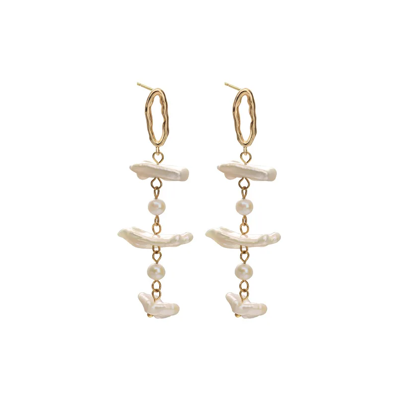 original design fresh water natural pearl petals earrings vintage freshwater pearl long wind chime earrings 18k
original design fresh water natural pearl petals earrings vintage freshwater pearl long wind chime earrings 18k
