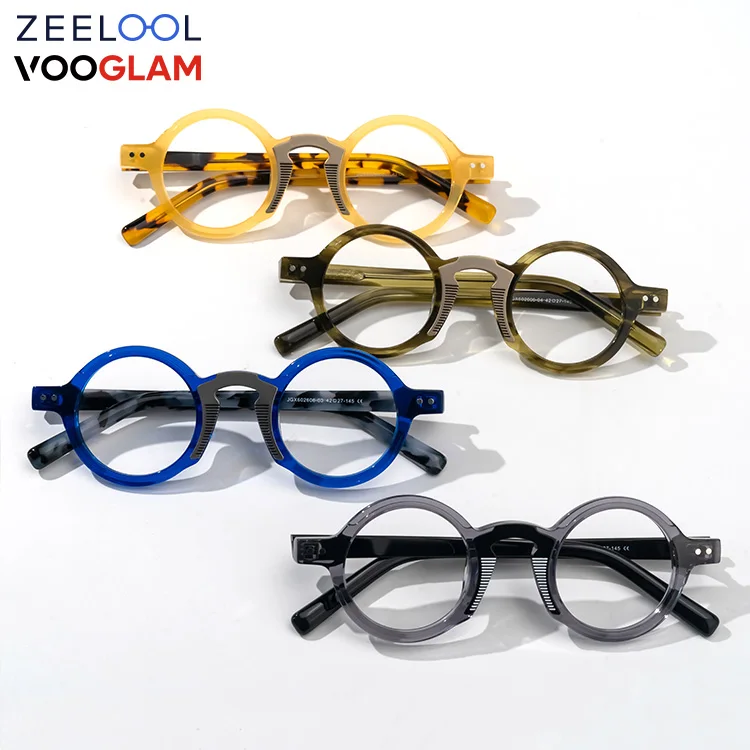 2023 Classic Hot- selling Men Eyewear Brand Zeelool Optical TR90 Round Mixed Material Eyeglasses with Customized Logo Service
2023 Classic Hot- selling Men Eyewear Brand Zeelool Optical TR90 Round Mixed Material Eyeglasses with Customized Logo Service