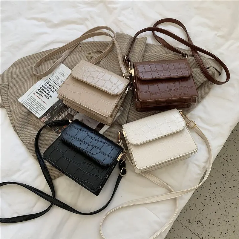 Stone Pattern PU Leather Crossbody Bags For Women 2020 Small Shoulder Handbags Female Cross Body Bag Travel Purses, 4 colors
Stone Pattern PU Leather Crossbody Bags For Women 2020 Small Shoulder Handbags Female Cross Body Bag Travel Purses, 4 colors