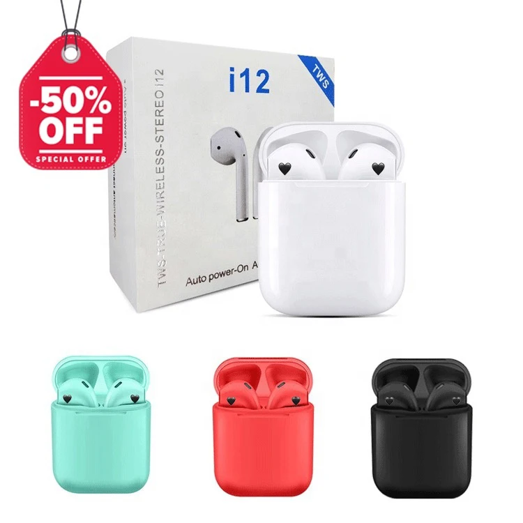Sport Wireless Earphones Earbuds Headphone earphone wireless i12 Auriculares Ear Inpod i12 TWS
Sport Wireless Earphones Earbuds Headphone earphone wireless i12 Auriculares Ear Inpod i12 TWS