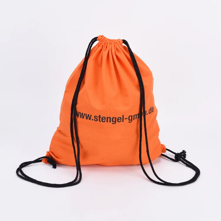 polyester drawstring backpack bag