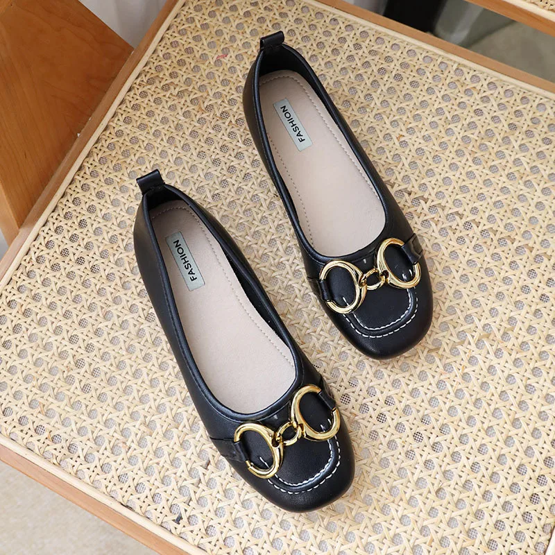 Women's Shoes Non Slip Genuine leather Loafers Comfortable Woman Flats Solid Lady Casual Dress Shoes Women Leather Shoes, Picture
Women's Shoes Non Slip Genuine leather Loafers Comfortable Woman Flats Solid Lady Casual Dress Shoes Women Leather Shoes, Picture