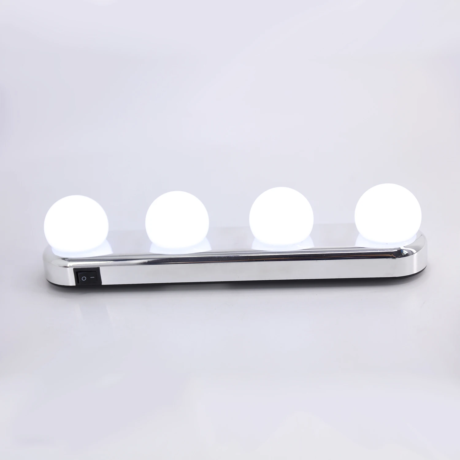 Portable 4 LED Vanity Makeup Mirror Light Bulbs Cosmetic Studio Glow Bright Lamp, Black
Portable 4 LED Vanity Makeup Mirror Light Bulbs Cosmetic Studio Glow Bright Lamp, Black