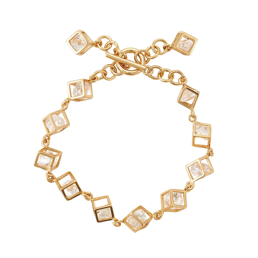 72055 Xuping most popular 18k gold plated bracelet with artificial bridal gemstone
72055 Xuping most popular 18k gold plated bracelet with artificial bridal gemstone