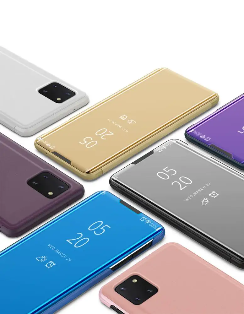 Hot Selling Chrome Mirror View Flip Cover Case For Samsung Galaxy S20 S20 Plus S20 Ultra With Stand
Hot Selling Chrome Mirror View Flip Cover Case For Samsung Galaxy S20 S20 Plus S20 Ultra With Stand