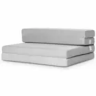 4" Twin XL Size Foam Folding Mattress Sofa Bed