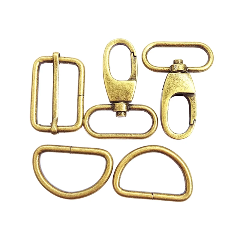 Metal Fittings For Leather Bags Swivel Hook D Ring And Slider Buckle For Crossbody Bag Women, Rainbow color and antique brass d ring and snap hook
Metal Fittings For Leather Bags Swivel Hook D Ring And Slider Buckle For Crossbody Bag Women, Rainbow color and antique brass d ring and snap hook