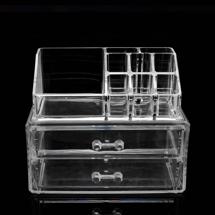 original manufacturer hot selling acrylic makeup organizer with drawers, Transparent
original manufacturer hot selling acrylic makeup organizer with drawers, Transparent