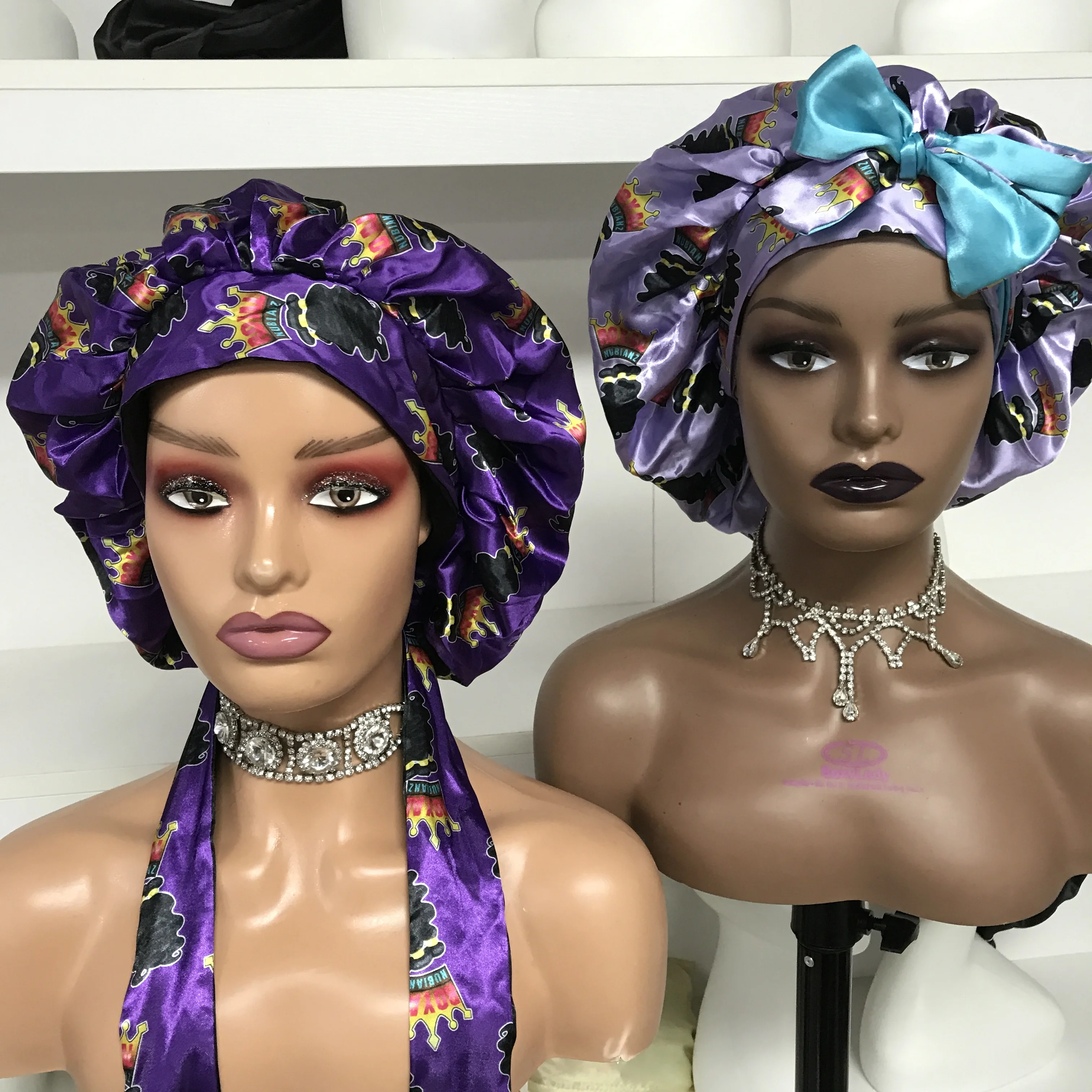 Best Price for Wholesale Women's Hair Satin Bonnet Sleeping bonnet silk hair bonnet with Custom Logo 
Best Price for Wholesale Women's Hair Satin Bonnet Sleeping bonnet silk hair bonnet with Custom Logo