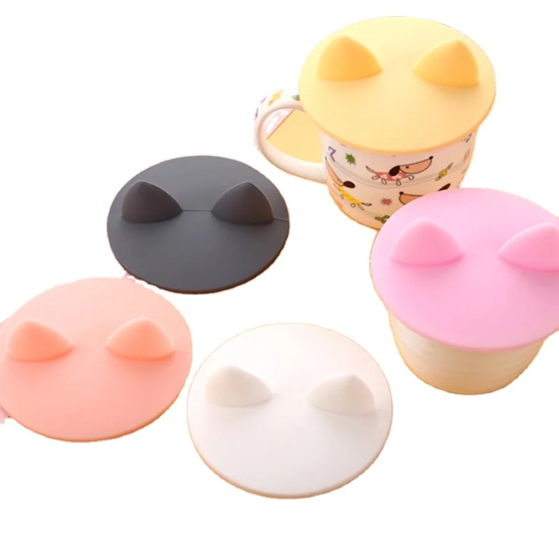 Silicone Cup Accessories Round Cup Cover Cute Cat Ears Universal Water Cup Cover Mug Cover
Silicone Cup Accessories Round Cup Cover Cute Cat Ears Universal Water Cup Cover Mug Cover