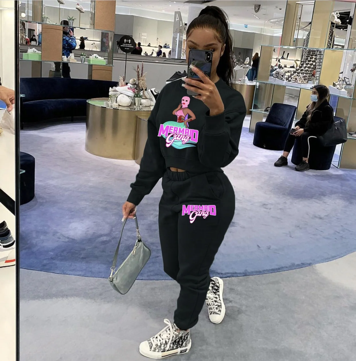 AI183-8146 Sports Outfits Women Clothes Sexy Gym Sets 2 Piece Fitness Clothing Sports Seamless Yoga Leggings Pants Set
AI183-8146 Sports Outfits Women Clothes Sexy Gym Sets 2 Piece Fitness Clothing Sports Seamless Yoga Leggings Pants Set