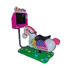 Amusement coin operated with music and lights horse kiddie ride game machines