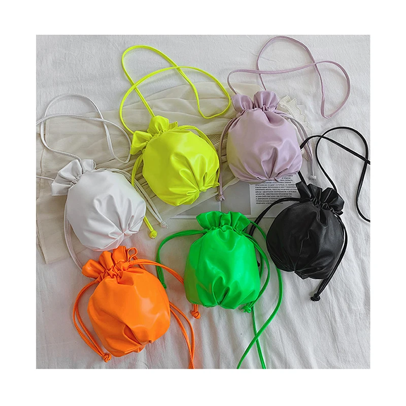 Fluorescent Color Women's Handbags Drawstring Women Fashion Shoulder Messenger Bag Mini Crossbody Bucket Bag Female Small Purse
Fluorescent Color Women's Handbags Drawstring Women Fashion Shoulder Messenger Bag Mini Crossbody Bucket Bag Female Small Purse
