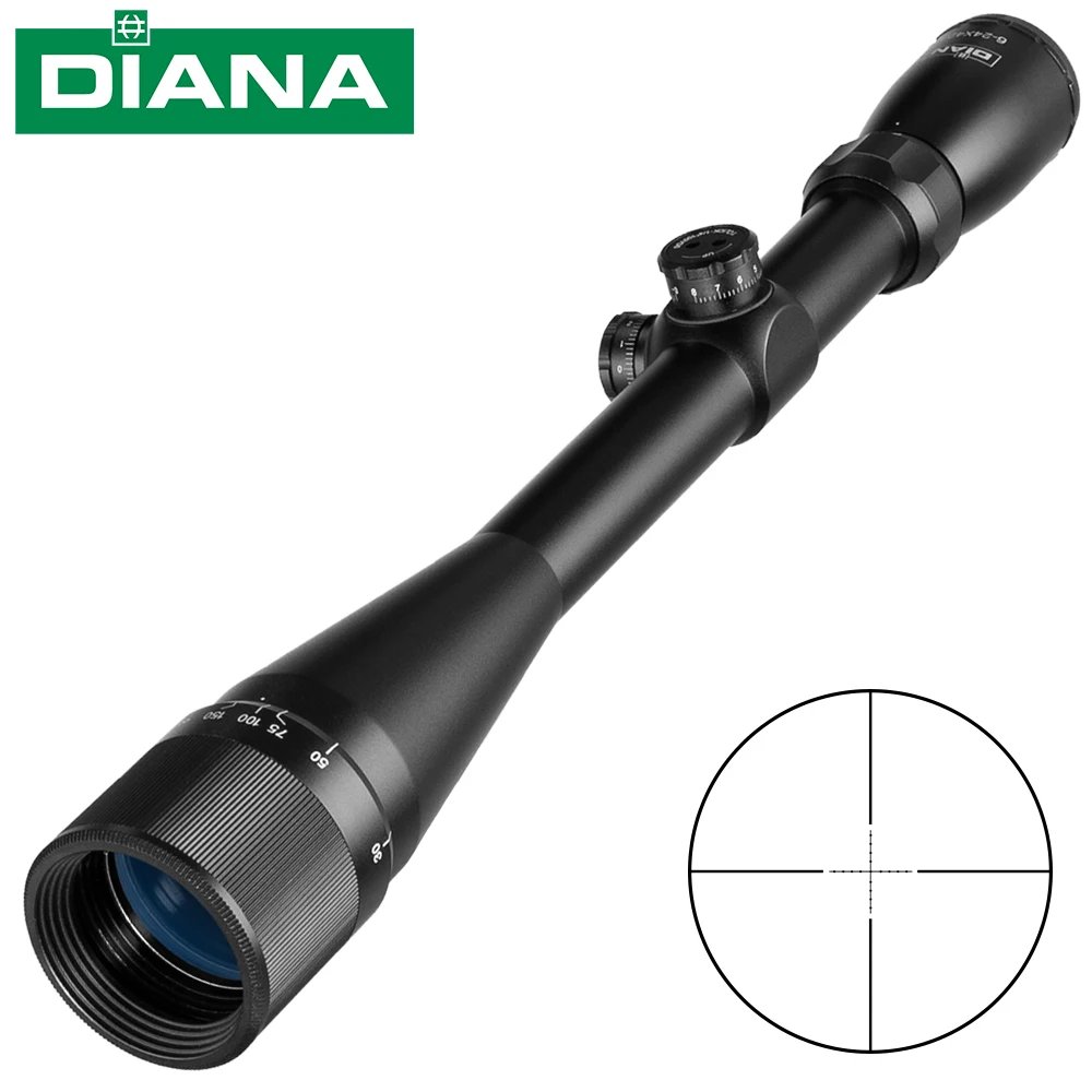 

DIANA 6-24x42 AO Tactical Riflescope Mil-Dot Reticle Optical Sight Rifle Scope Airsoft Sniper Rifle Hunting Scopes