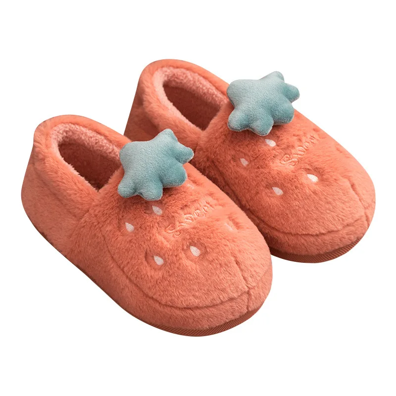 New Arrival Warm Indoor Cute Straberry Plush Slipper Fuffy Winter Plush Toy Fruit Slippers For Woman, As picture
New Arrival Warm Indoor Cute Straberry Plush Slipper Fuffy Winter Plush Toy Fruit Slippers For Woman, As picture