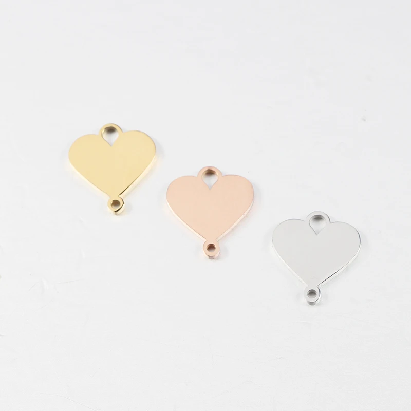 Customized 2022 Brand New Mirror Polished DIY Pendant Stainless Steel Connector Heart Bracelet Charm
Customized 2022 Brand New Mirror Polished DIY Pendant Stainless Steel Connector Heart Bracelet Charm