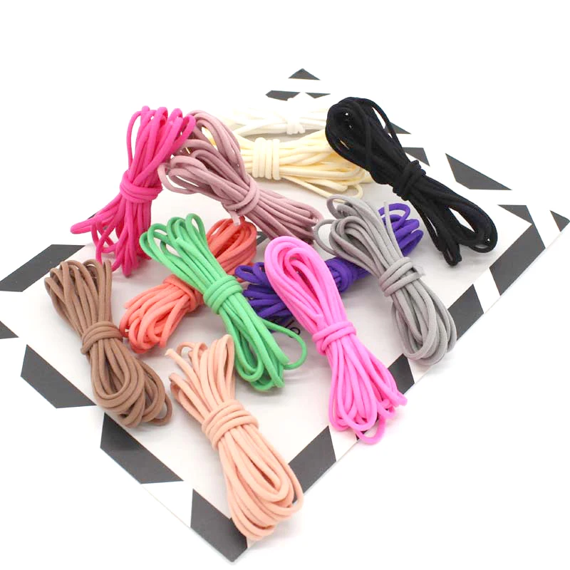 Manufacture Adjustable Round Type Elastic Mask Earloop For Nonwoven Face Mask Ear Loop
Manufacture Adjustable Round Type Elastic Mask Earloop For Nonwoven Face Mask Ear Loop
