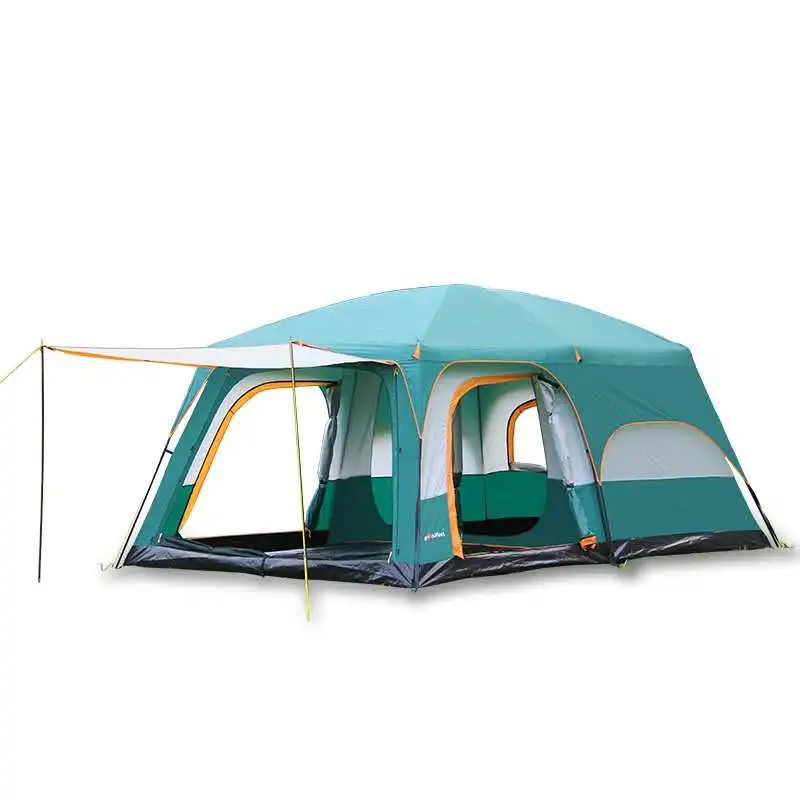 Factory 2 room 1 living room large luxury family 6 8 10 12 person outdoor camping tent for sale
Factory 2 room 1 living room large luxury family 6 8 10 12 person outdoor camping tent for sale
