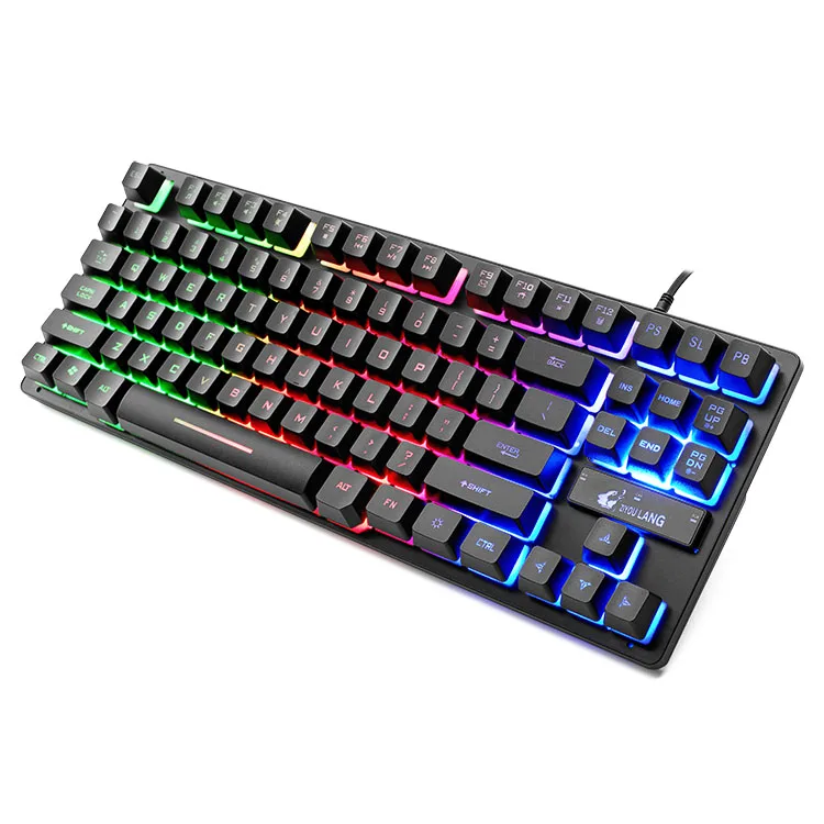 klavye,cheap Low Profile Black 87 Keys Wired USB 2.0 Light Gaming Mechanical Keyboard RGB Minimalist Mini Teclado Mecanico
klavye,cheap Low Profile Black 87 Keys Wired USB 2.0 Light Gaming Mechanical Keyboard RGB Minimalist Mini Teclado Mecanico