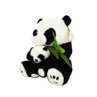 Cute plush panda bear stuffed animals toys panda plush toys