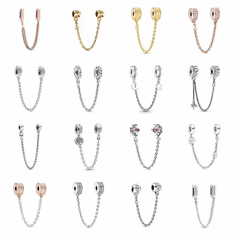 Rose Gold Safety Chains Charms Fashion Golden Sterling Silver Safety Chain Pandora Diy Making Safety Chains
Rose Gold Safety Chains Charms Fashion Golden Sterling Silver Safety Chain Pandora Diy Making Safety Chains