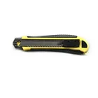 Free sample 3pcs blades quick change safety utility plastic rubber pocket cutter knife
