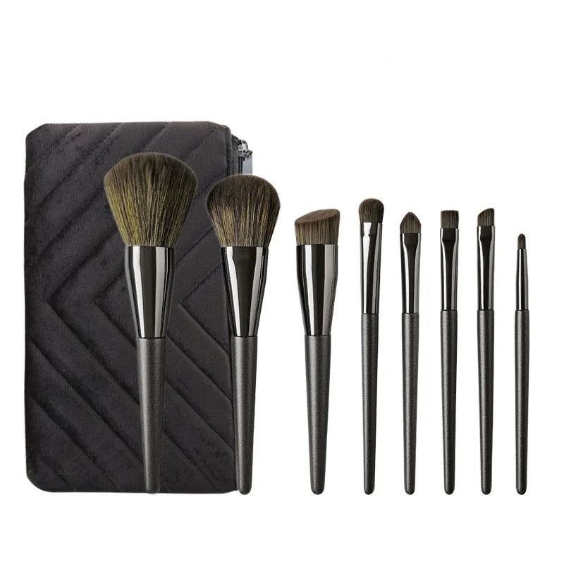 8 Pieces Black Make Up Brush Professional High Quality Soft Synthetic Hair Makeup Brushes Set
8 Pieces Black Make Up Brush Professional High Quality Soft Synthetic Hair Makeup Brushes Set