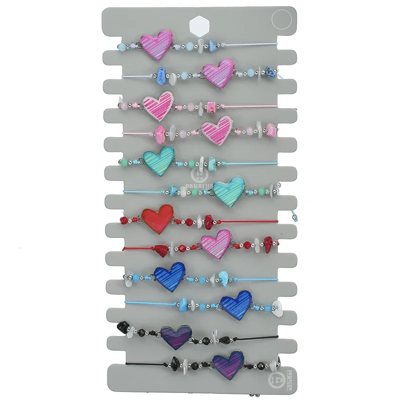 Bohemian valentine Alloy Enamel Rainbow Heart Adjustable Bracelet Set Natural Stone Heart Charms hand woven Bracelet Set, As picture
Bohemian valentine Alloy Enamel Rainbow Heart Adjustable Bracelet Set Natural Stone Heart Charms hand woven Bracelet Set, As picture