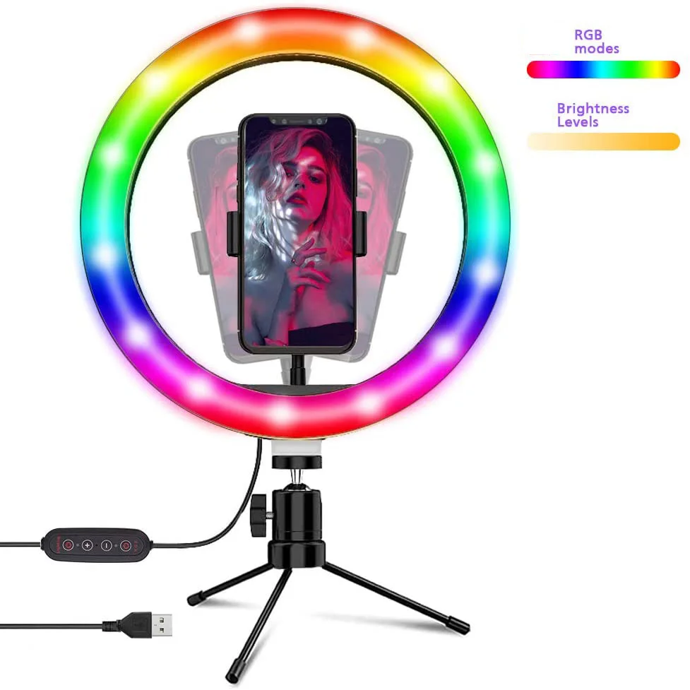 Goldmore Camera Beauty RGB 10inch Selfie Ring Light Youtube With Dest Tripod Stand Phone Holder,Best ring light for zoom
Goldmore Camera Beauty RGB 10inch Selfie Ring Light Youtube With Dest Tripod Stand Phone Holder,Best ring light for zoom