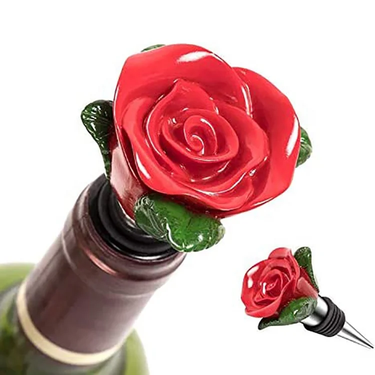 Amazon Top Seller 2020 New Arrival Rose Shape Design Stainless Steel Metal Wine Bottle Stopper for Women, Red
Amazon Top Seller 2020 New Arrival Rose Shape Design Stainless Steel Metal Wine Bottle Stopper for Women, Red