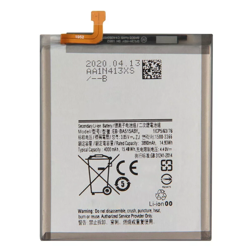Cell Phone Battery EB-BA515ABY For Samsung Galaxy A5 A51 A515 A5100 2016 Edition battery
Cell Phone Battery EB-BA515ABY For Samsung Galaxy A5 A51 A515 A5100 2016 Edition battery
