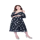Fitted Dresses Dress Wholesale Custom Service Floral Chiffon Fitted Ladies Dresses 2020 Slip Dress