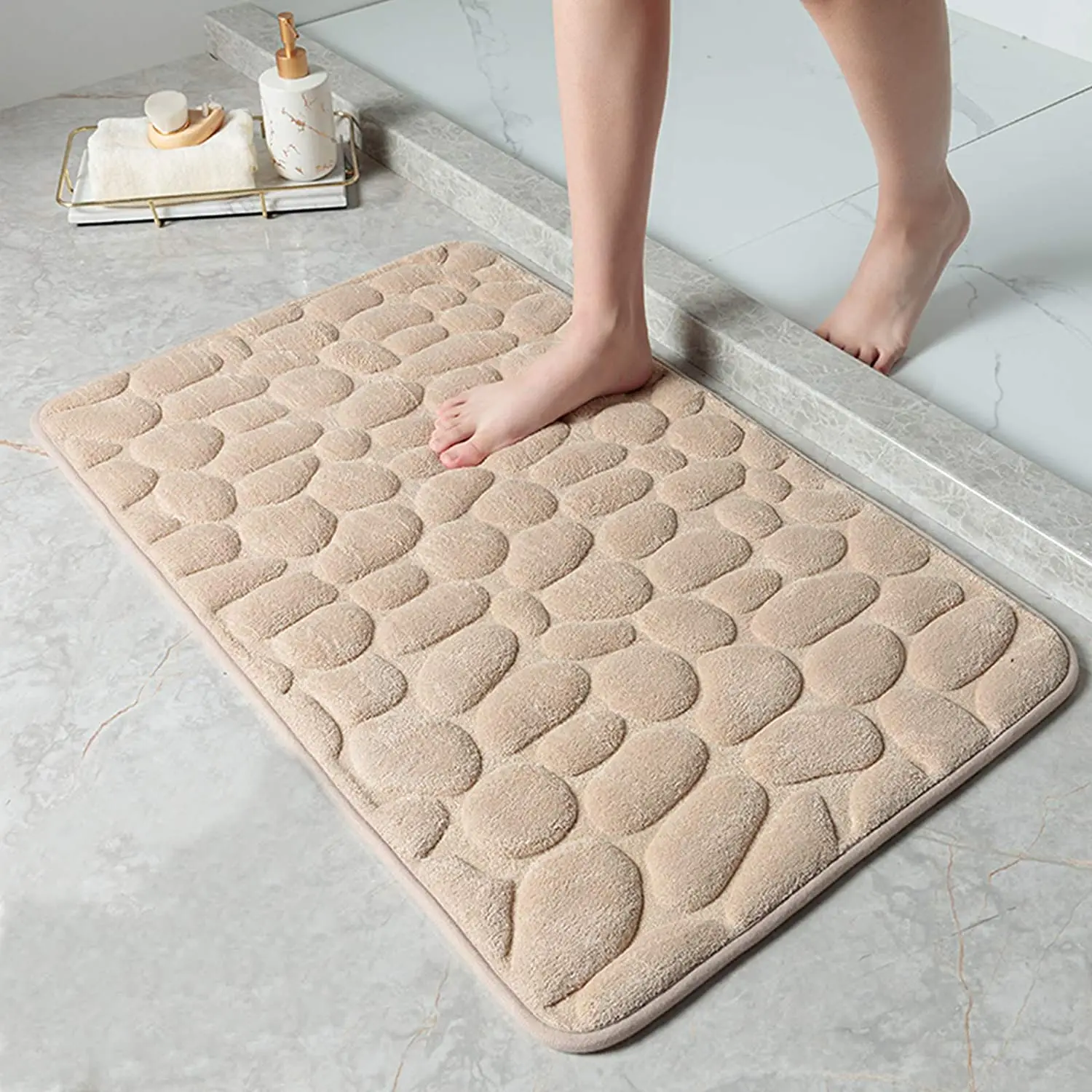 i@home Super Water Absorption Non-Slip Thick Machine Wash Memory Foam Bath Mat, Picture
i@home Super Water Absorption Non-Slip Thick Machine Wash Memory Foam Bath Mat, Picture