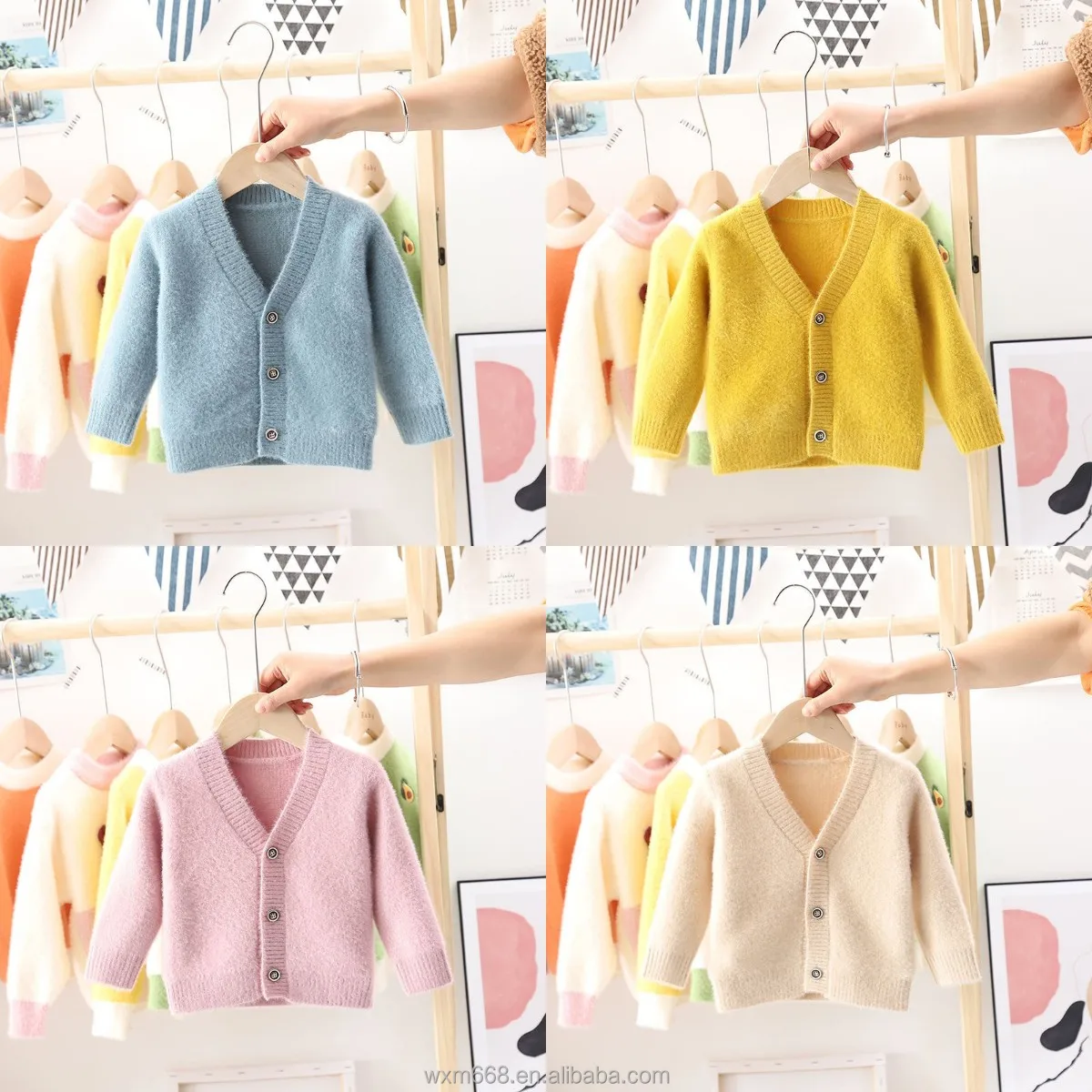 Girls Cardigan Wholesale Stores Organic Cotton Yarn School Style Children's Sweaters Clothing Factory
Girls Cardigan Wholesale Stores Organic Cotton Yarn School Style Children's Sweaters Clothing Factory