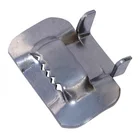 Heavy duty 5/8 inch width buckle use for the same width strap SUS 304 316 teeth type stainless teel banding buckle