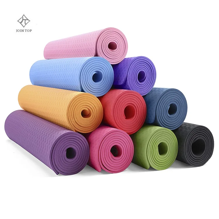 Jointop High Quality Cheap Custom Logo Print Pattern Foldable Yoga Mat TPE, Stock color or customized
Jointop High Quality Cheap Custom Logo Print Pattern Foldable Yoga Mat TPE, Stock color or customized