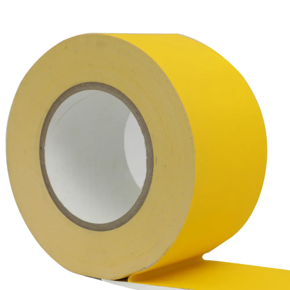Single Sided Gaffer Tape Yellow Color Waterproof Photography Adhesive Tape Easy to Tear Cloth Tape Matte Surface
Single Sided Gaffer Tape Yellow Color Waterproof Photography Adhesive Tape Easy to Tear Cloth Tape Matte Surface