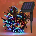 Led 50 Led50pcs Smd2835 Outdoor String Light 8 Working Modes Solar String Led Light 50 LED 7m