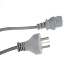 wholesale 10A 16A 250V ac power cord 3 pin cable with AU plug 2-prong cable