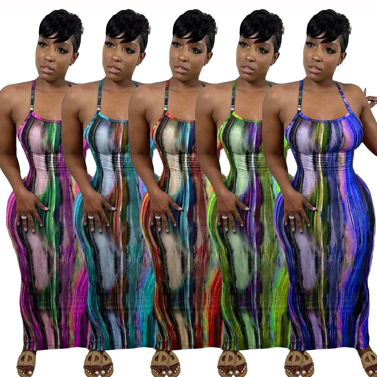 QC8056 - New arrivals ladies floral printed dresses sexy spaghetti strap african women casual dress
QC8056 - New arrivals ladies floral printed dresses sexy spaghetti strap african women casual dress