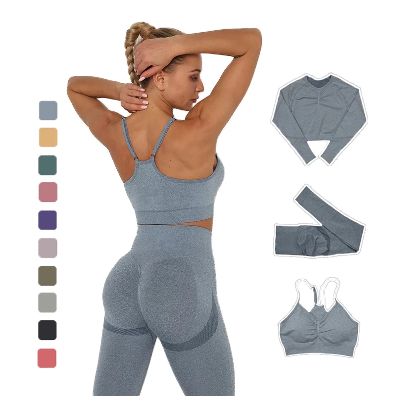 Sports Outfit Woman Seamless Yoga Set Suit Sexy Workout GYM Leggings Booty Adjustable Sports Bra Women Yoga Sets Fitness
Sports Outfit Woman Seamless Yoga Set Suit Sexy Workout GYM Leggings Booty Adjustable Sports Bra Women Yoga Sets Fitness