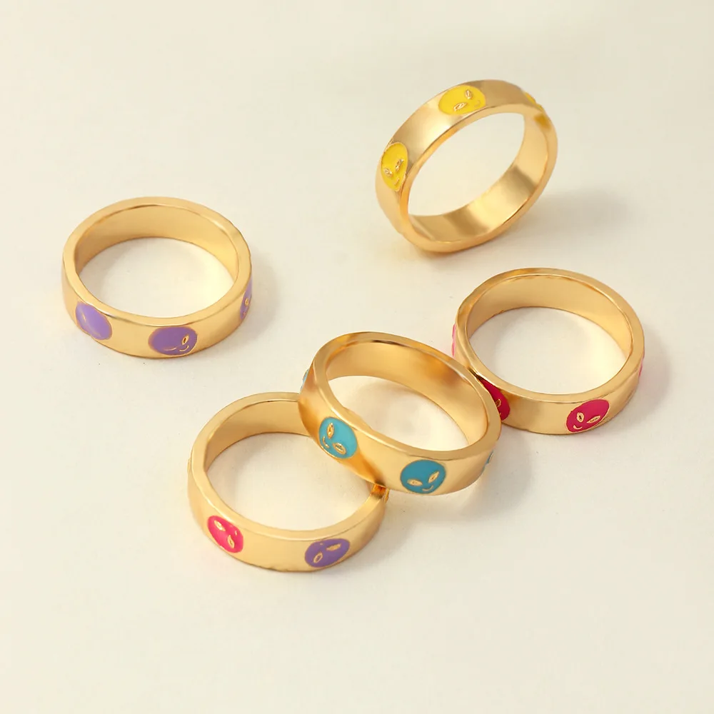 New Colorful Glaze Enamel Alien Rings Metal Lattice Ring Geometry for Women Girls Travel Jewelry Y2K Finger Ring, Picture shows
New Colorful Glaze Enamel Alien Rings Metal Lattice Ring Geometry for Women Girls Travel Jewelry Y2K Finger Ring, Picture shows