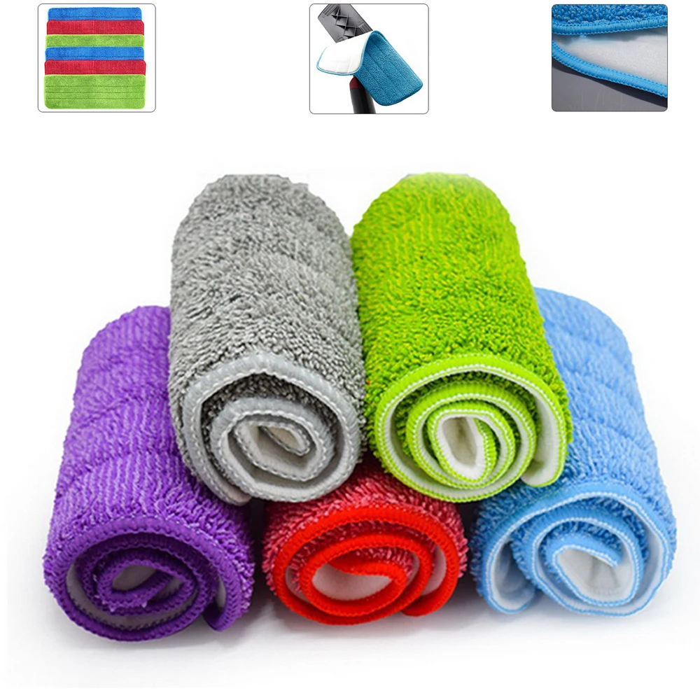 Floor Cleaning Mop Head Replacement Microfiber Cloth Mop Replacement Pad Paste Cloth Cover Home Spray Water Spray Flat Dust, Blue/green/red/purple/grey/dark blue
Floor Cleaning Mop Head Replacement Microfiber Cloth Mop Replacement Pad Paste Cloth Cover Home Spray Water Spray Flat Dust, Blue/green/red/purple/grey/dark blue