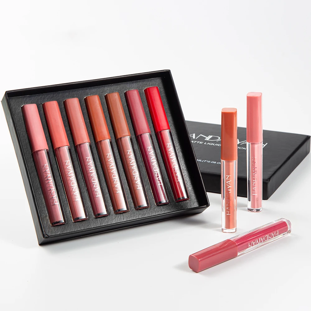 Free Inquiry 7-piece Matte Liquid Lipstick Makeup Set waterproof matte liquid non-fading lip gloss gift set, 7 colors
Free Inquiry 7-piece Matte Liquid Lipstick Makeup Set waterproof matte liquid non-fading lip gloss gift set, 7 colors