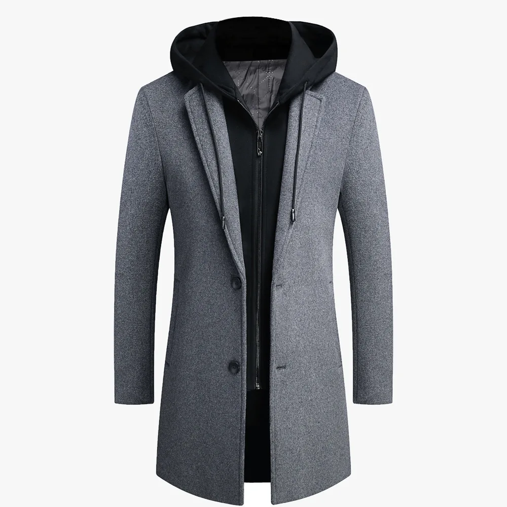 2022 New Men's Clothing Hoodie Trench Coat Woolen Plus Size Long Coats For Men Winter, Custom color
2022 New Men's Clothing Hoodie Trench Coat Woolen Plus Size Long Coats For Men Winter, Custom color