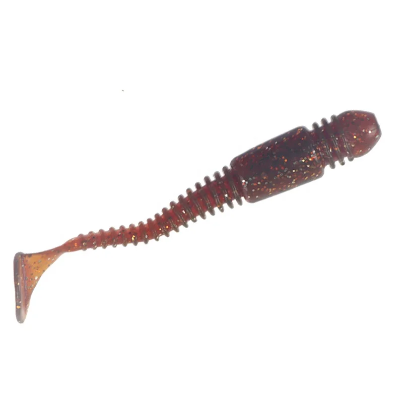 Many sizes random delivery oval head and t tail soft plastic lures fishing lures soft lure shad, 5 colors
Many sizes random delivery oval head and t tail soft plastic lures fishing lures soft lure shad, 5 colors
