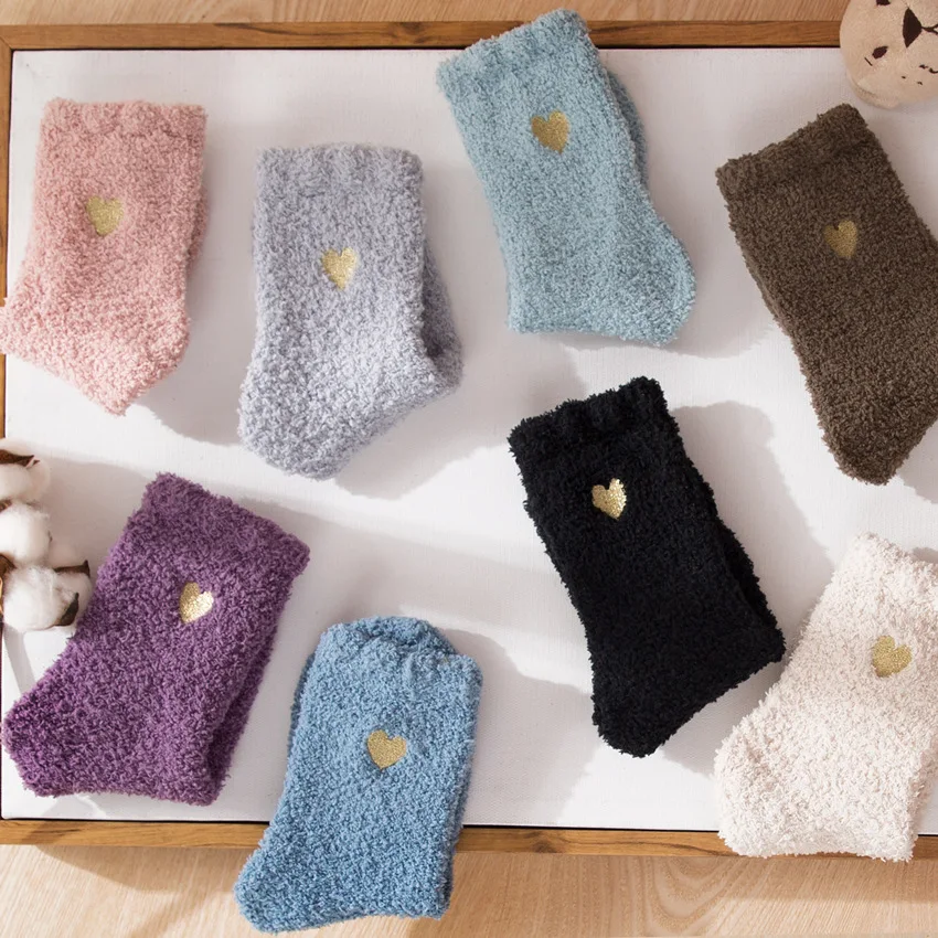 Winter Velvet Socks Coral Velvet Keep Warm Love Embroidered Tube Socks, Picture shown
Winter Velvet Socks Coral Velvet Keep Warm Love Embroidered Tube Socks, Picture shown